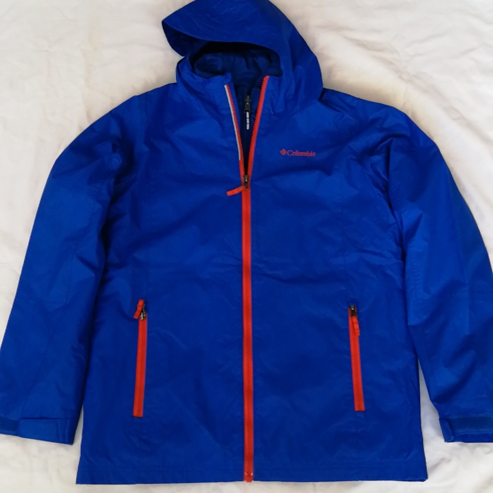 Youth L Columbia Interchange 3-in-1 Waterproof Jacket
